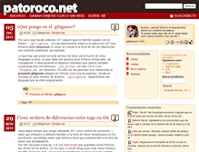 Tablet Screenshot of blog.patoroco.net